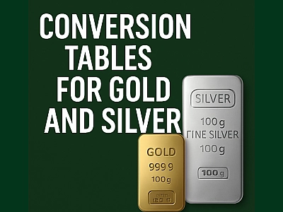 Conversion Tables for Gold and Silver